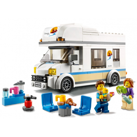 Lego City 60283 Wakacyjny kamper z wyposażeniem 5+